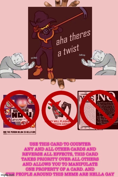 Aha there’s a twist | image tagged in aha there s a twist | made w/ Imgflip meme maker