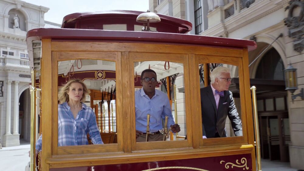 High Quality The Good Place Blank Meme Template