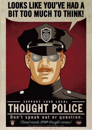 Thought Police Blank Meme Template