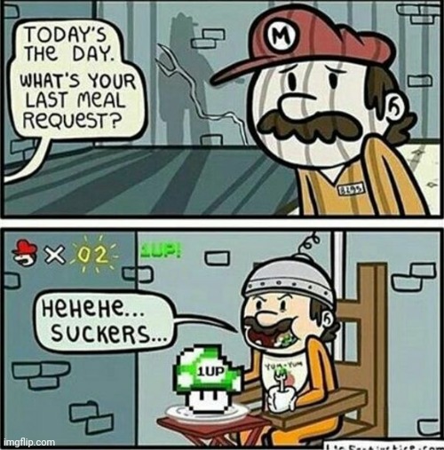 HE'LL BE BACK | image tagged in super mario bros,mario,comics/cartoons | made w/ Imgflip meme maker