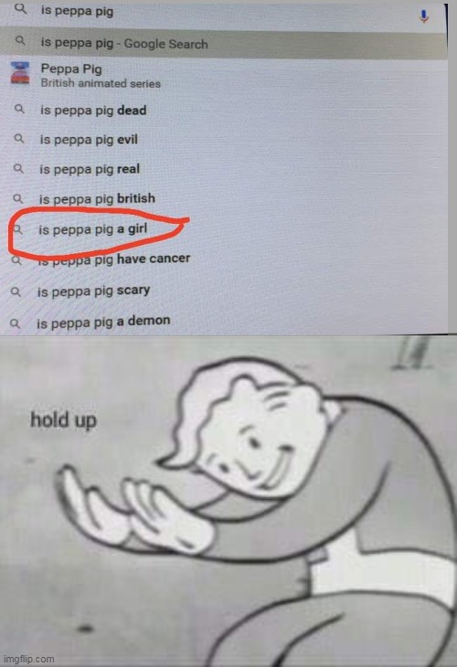 can anyone explain this | image tagged in fallout hold up | made w/ Imgflip meme maker