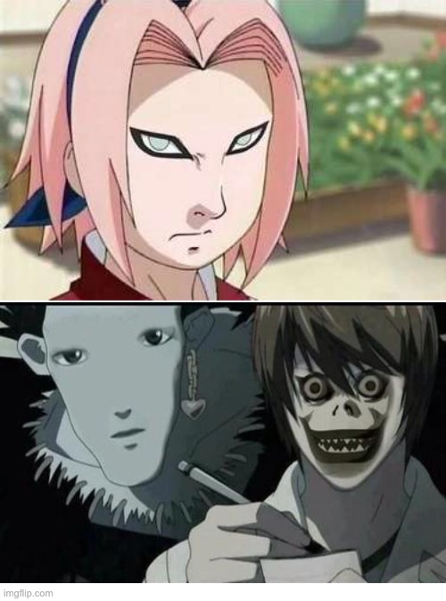these anime face swwaps have gone wronb XDDD | image tagged in anime | made w/ Imgflip meme maker
