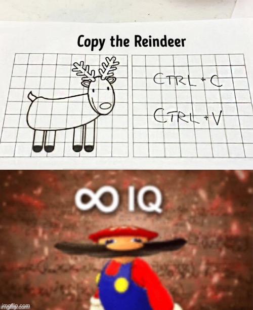CTRL+C | image tagged in smrt,memes,funny,reindeer,test answers,funny kid test answers | made w/ Imgflip meme maker