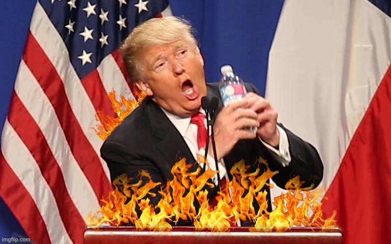 Trump Water Bottle | image tagged in trump water bottle | made w/ Imgflip meme maker