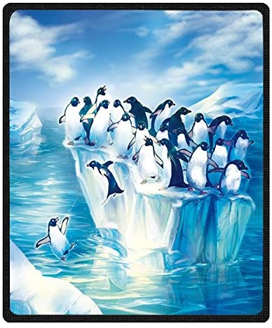 High Quality Penguins on Iceberg Blank Meme Template