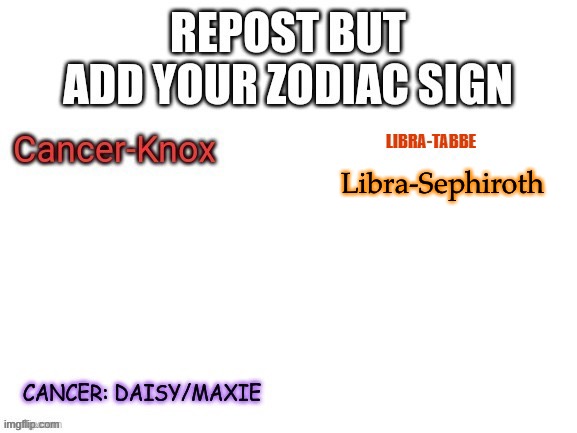 Libra-Sephiroth | made w/ Imgflip meme maker