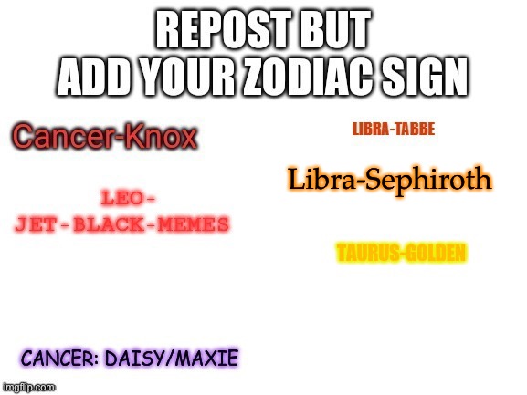 Libra-Sephiroth | made w/ Imgflip meme maker
