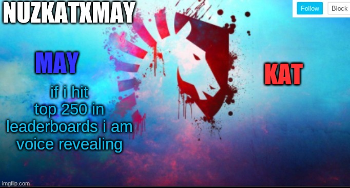 E | if i hit top 250 in leaderboards i am voice revealing | image tagged in e | made w/ Imgflip meme maker