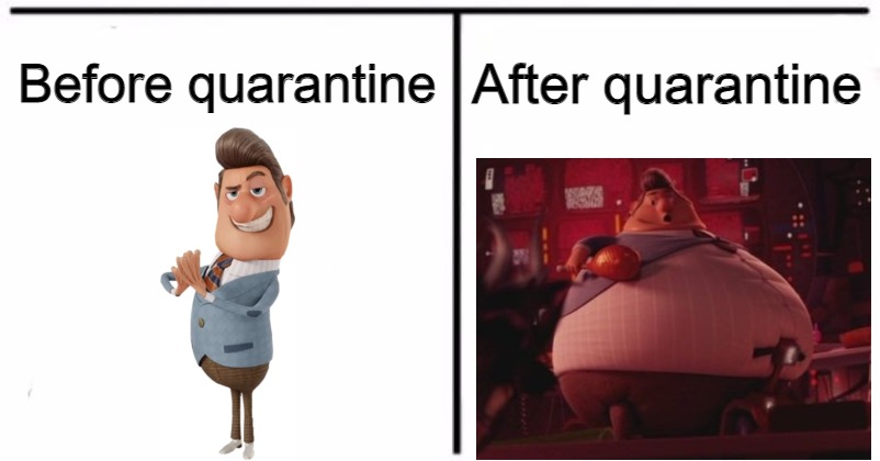image tagged in cloudy with a chance of meatballs,quarantine,memes,covid-19 | made w/ Imgflip meme maker