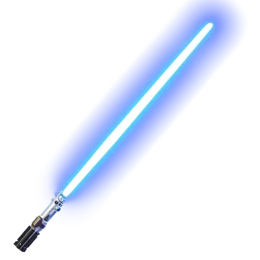 High Quality Blue Lightsaber Blank Meme Template