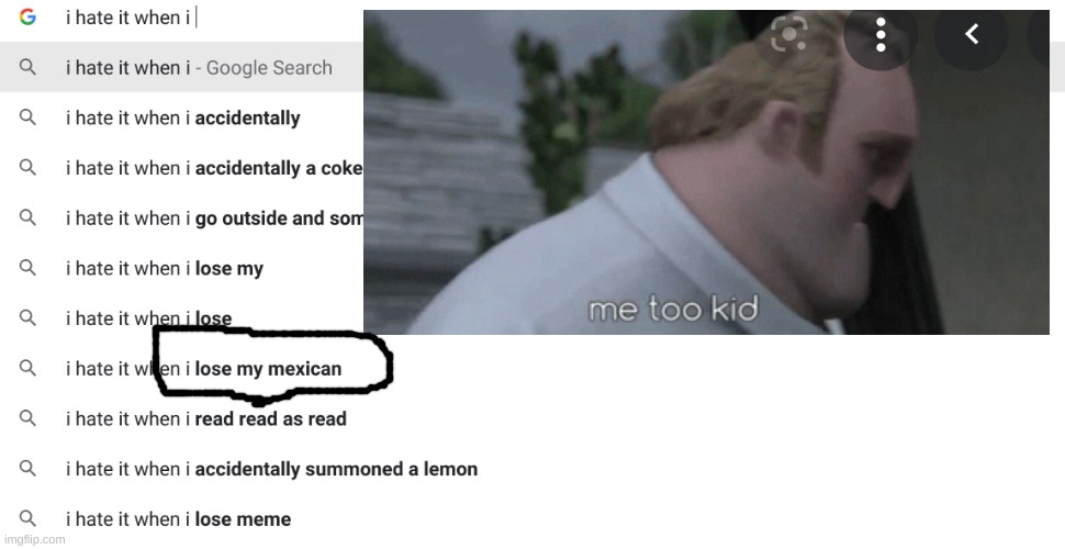 Farewell, Compadre | image tagged in mr incredible,mexico,i hate it when | made w/ Imgflip meme maker