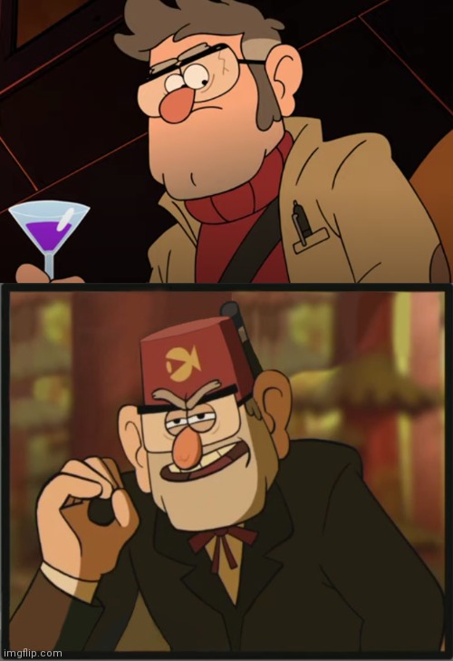 image tagged in ford pines something makes sense,one does not simply gravity falls version | made w/ Imgflip meme maker