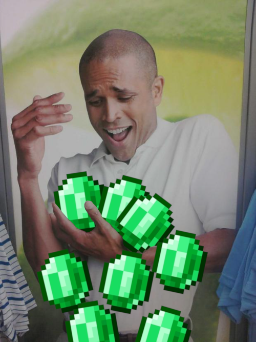 Why can't I hold all these Emeralds? Blank Meme Template