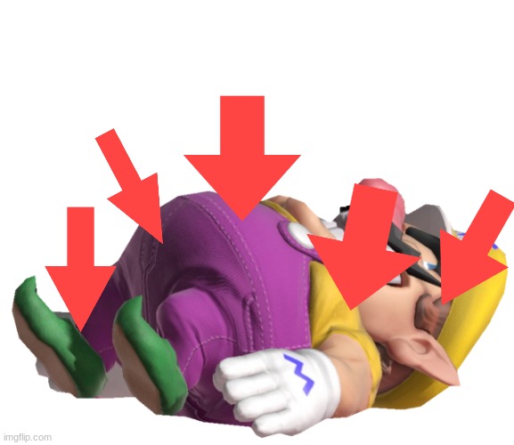 wario posts cringy shit.mp4.mp3 | image tagged in dead wario | made w/ Imgflip meme maker