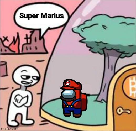 mario gets tired of among us - Imgflip