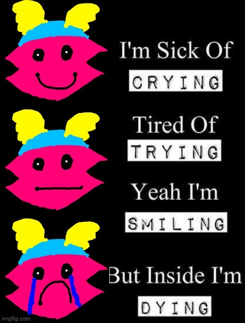 Guff sick of crying | image tagged in guff sick of crying | made w/ Imgflip meme maker