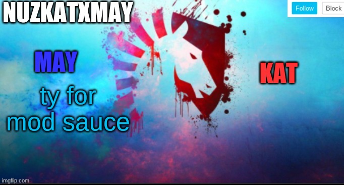 E | ty for mod sauce | image tagged in e | made w/ Imgflip meme maker