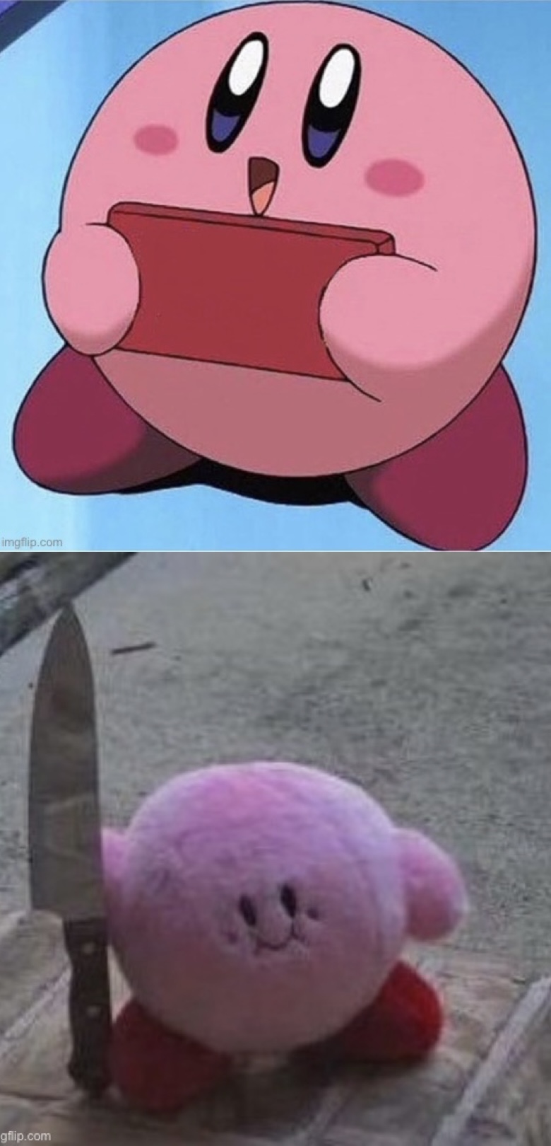 High Quality Kirby wants to know your address Blank Meme Template