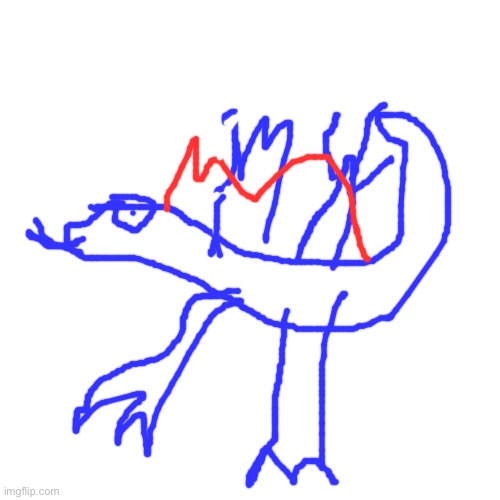 *lizard noises* not my best drawing tho | image tagged in memes,blank transparent square | made w/ Imgflip meme maker