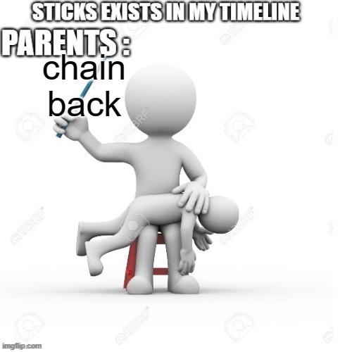 u | chain back | image tagged in u | made w/ Imgflip meme maker