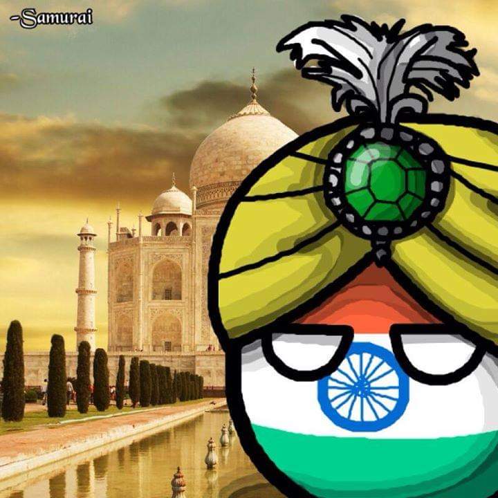High Quality India Ball Blank Meme Template