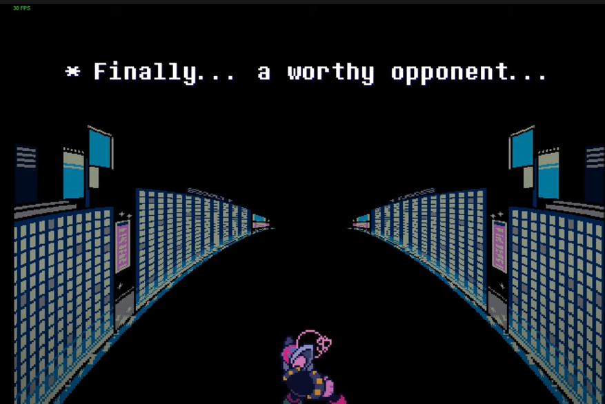 High Quality Finally A Worthy Opponent Deltarune Blank Meme Template