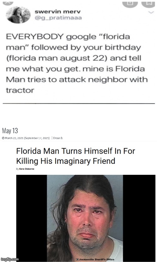 hmm the famous Florida man | image tagged in memes,blank transparent square | made w/ Imgflip meme maker
