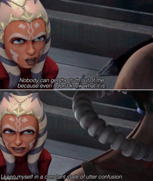 High Quality Ashoka Tano Blank Meme Template