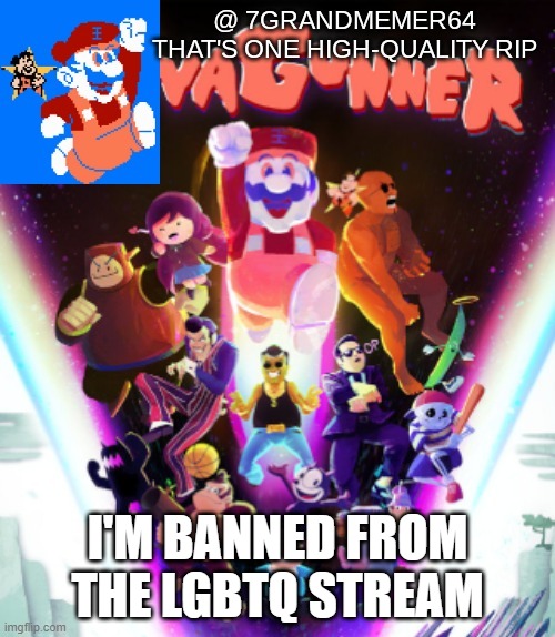 take a joke lgbtq | I'M BANNED FROM THE LGBTQ STREAM | made w/ Imgflip meme maker