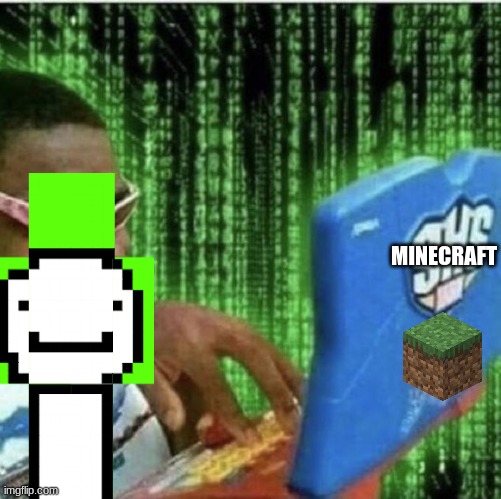 MINECRAFT | image tagged in ryan beckford | made w/ Imgflip meme maker