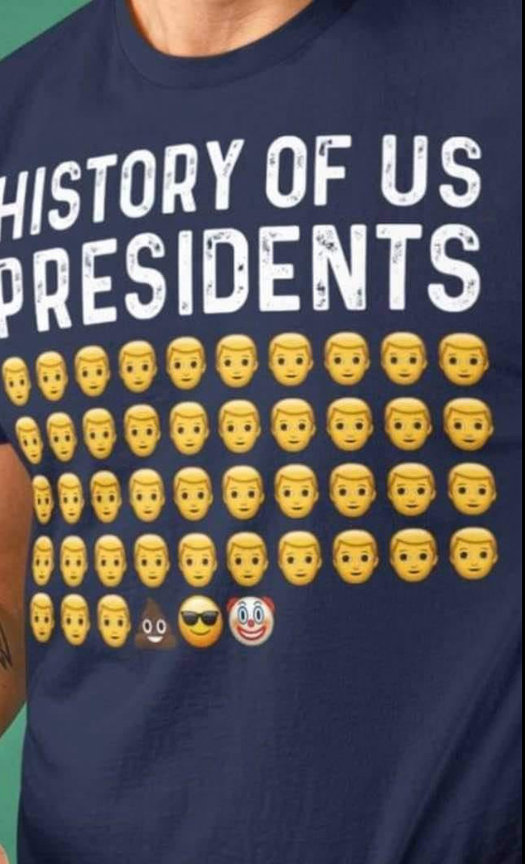 High Quality President T shirt Blank Meme Template