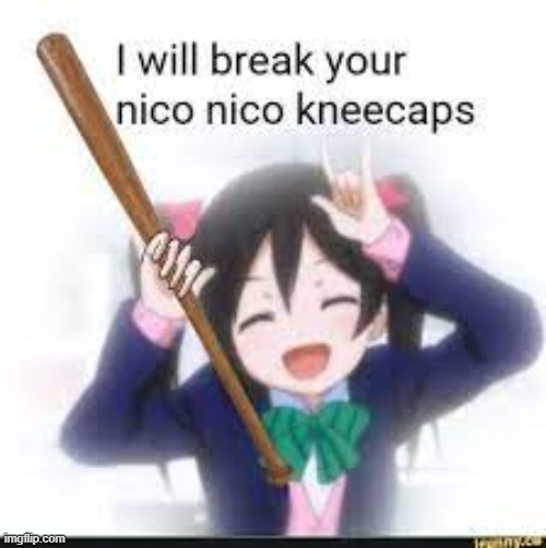 image tagged in i will break your kneecaps | made w/ Imgflip meme maker