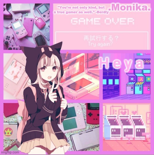 Chiaki Nanami | H e y a | image tagged in chiaki nanami | made w/ Imgflip meme maker