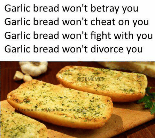 Garlic bread Blank Meme Template