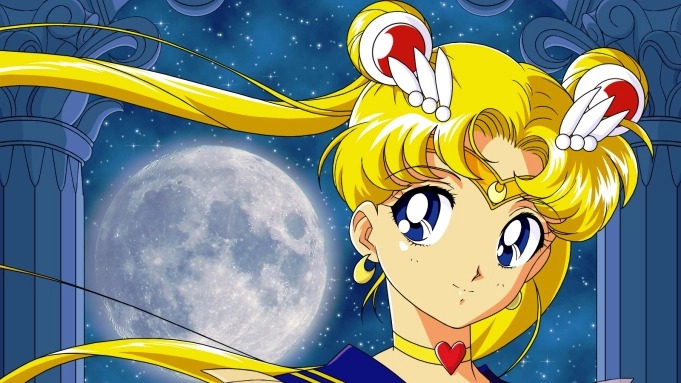 Sailor Moon moon Blank Meme Template