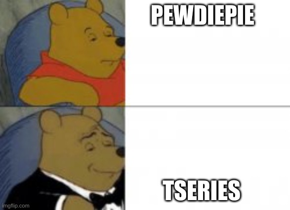 Gaming YouTube channels | PEWDIEPIE; TSERIES | image tagged in more subs | made w/ Imgflip meme maker