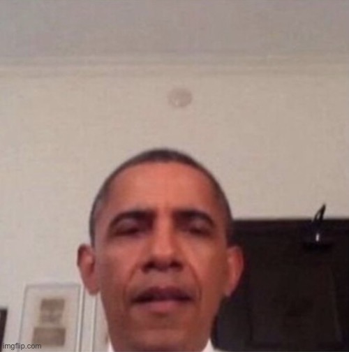 Obama straight face | image tagged in obama straight face | made w/ Imgflip meme maker