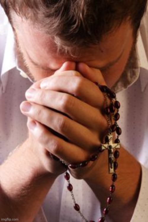Prayer Rosary | image tagged in prayer rosary | made w/ Imgflip meme maker