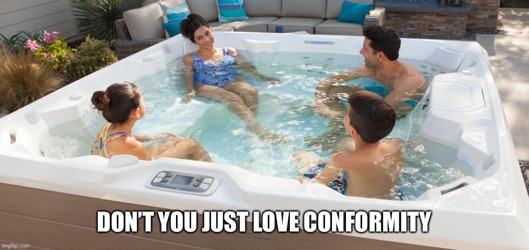 DON’T YOU JUST LOVE CONFORMITY | made w/ Imgflip meme maker
