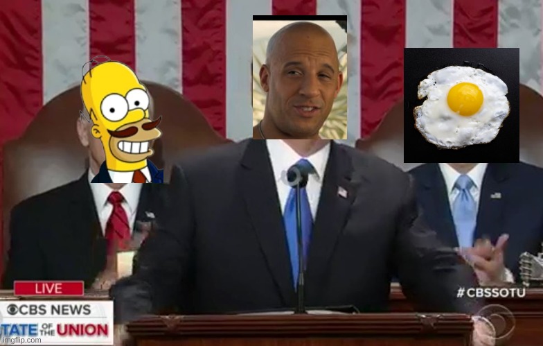 And now, the state of the union! Brought to you by: No one. | image tagged in state of the union | made w/ Imgflip meme maker