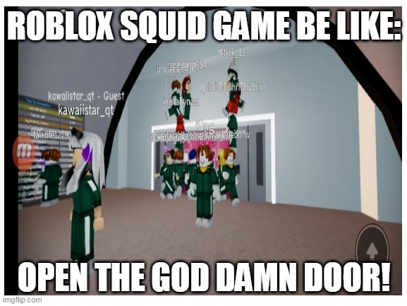 haha roblox squid game funni meme - Imgflip