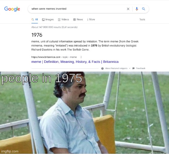  people in 1975 | image tagged in forever alone | made w/ Imgflip meme maker