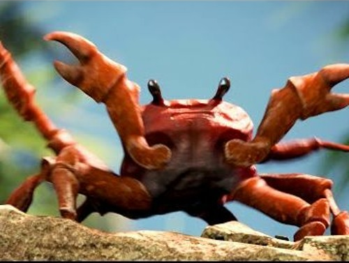 crab rave Blank Meme Template