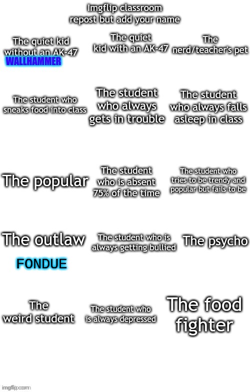 im very quiet too | FONDUE | made w/ Imgflip meme maker
