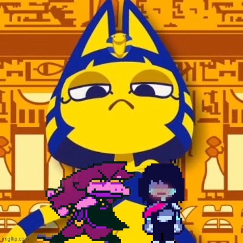 GODAMNIT KRIS WHERE ARE WE | image tagged in zone ankha | made w/ Imgflip meme maker