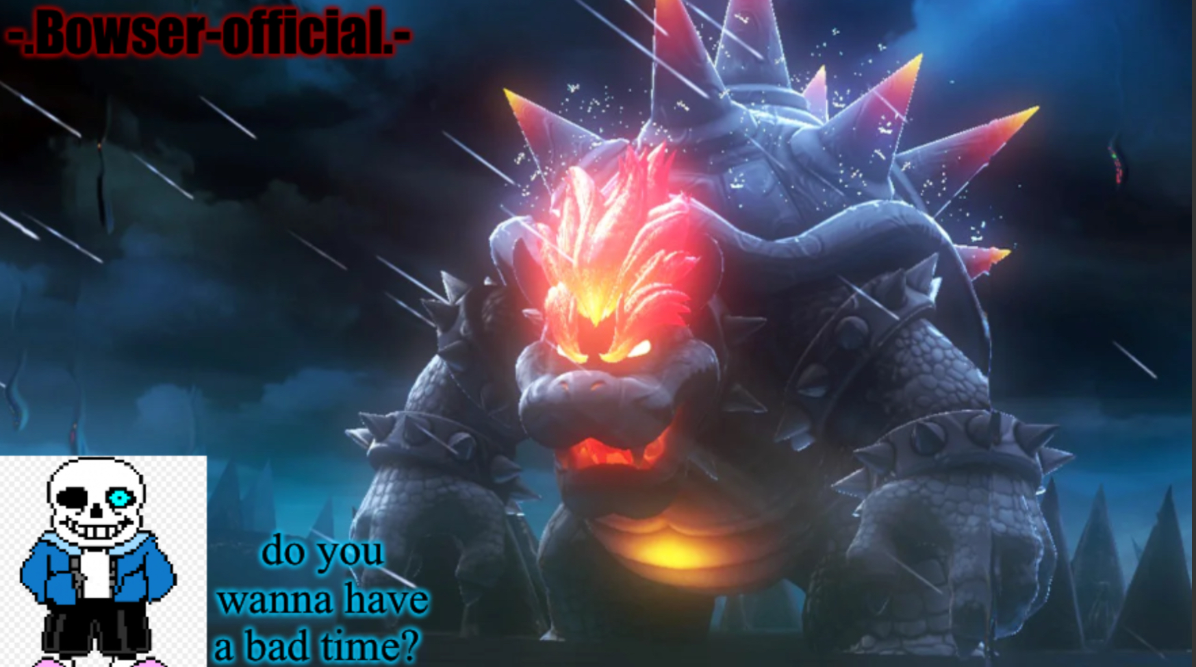 High Quality Bowser-official template Blank Meme Template