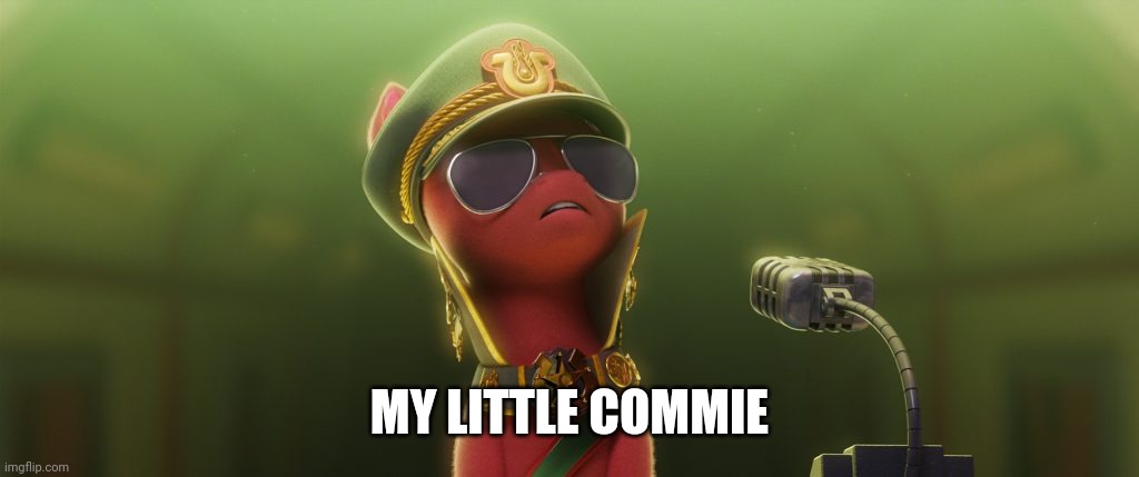 That is not magic,  that is starvation | MY LITTLE COMMIE | image tagged in dictator sprout | made w/ Imgflip meme maker