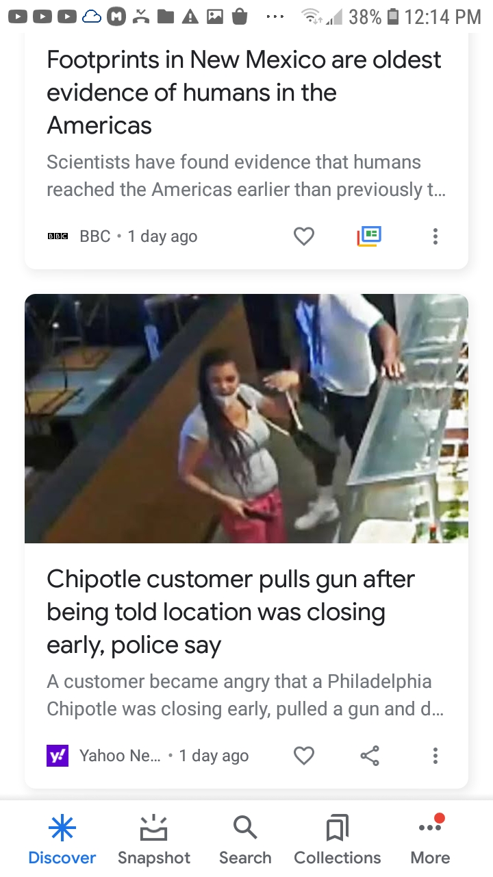 NM Footprints Gun Says Chipotle is Open News Duo Blank Meme Template