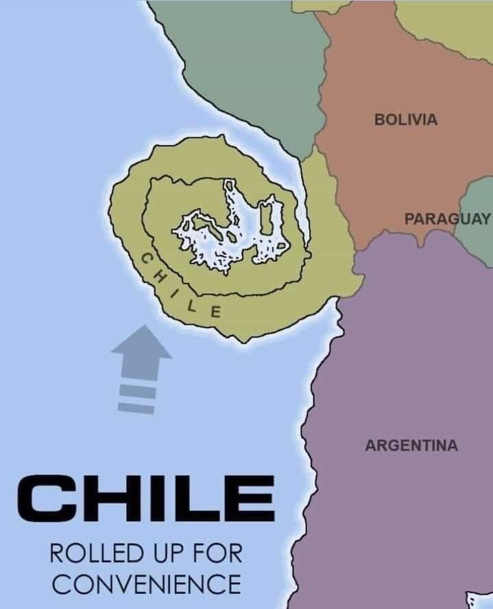 High Quality Chile rolled up Blank Meme Template
