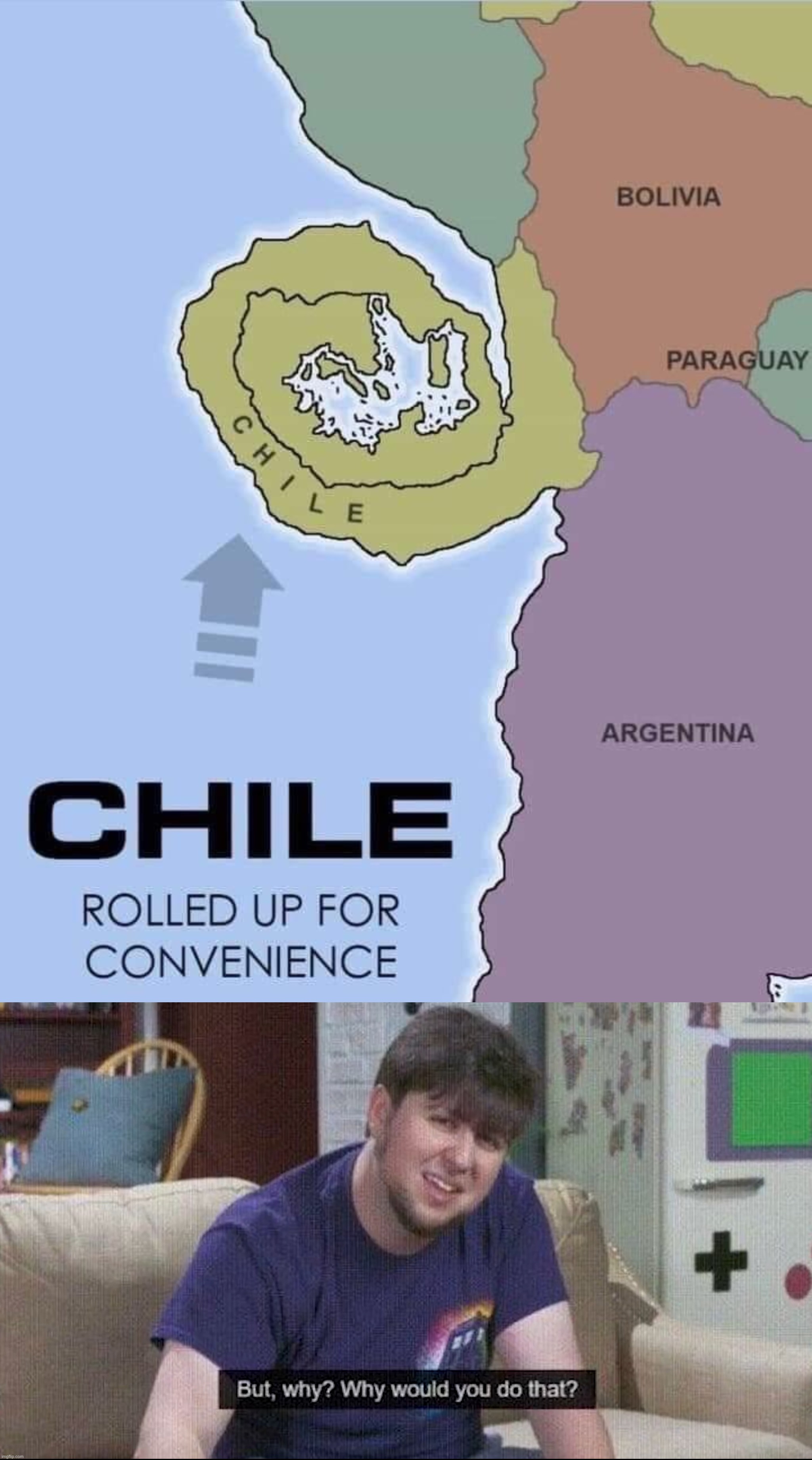 Wot | image tagged in chile rolled up,but why why would you do that | made w/ Imgflip meme maker